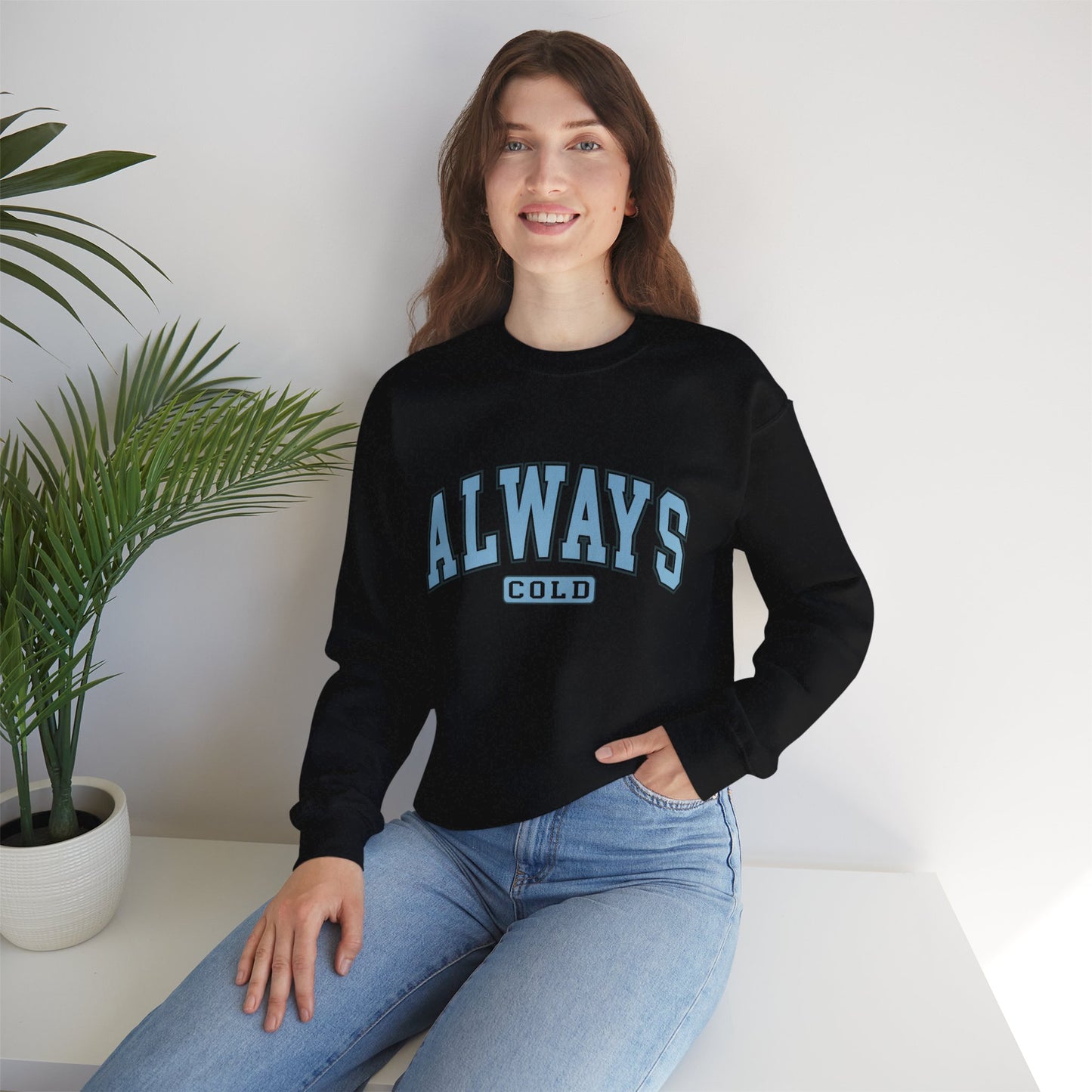 Always Cold Unisex Heavy Blend™ Crewneck Sweatshirt