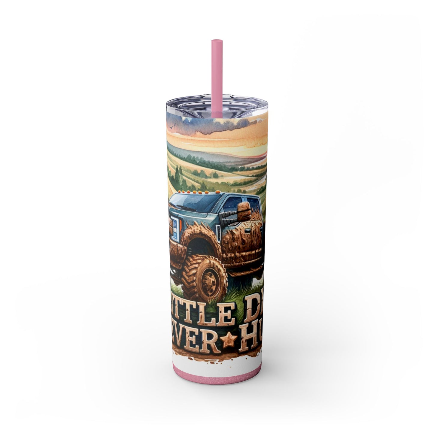 Skinny Tumbler with Straw, 20oz