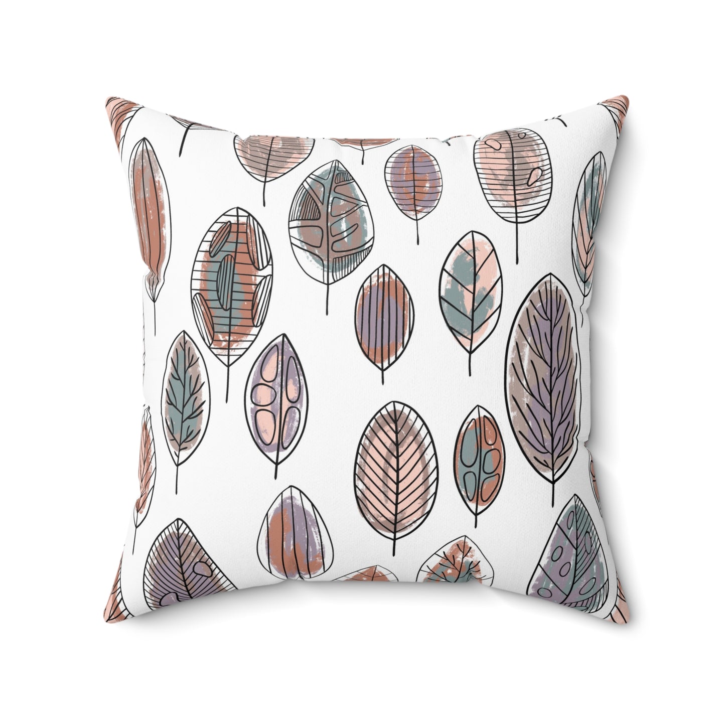 Fall Leaves Square Pillow