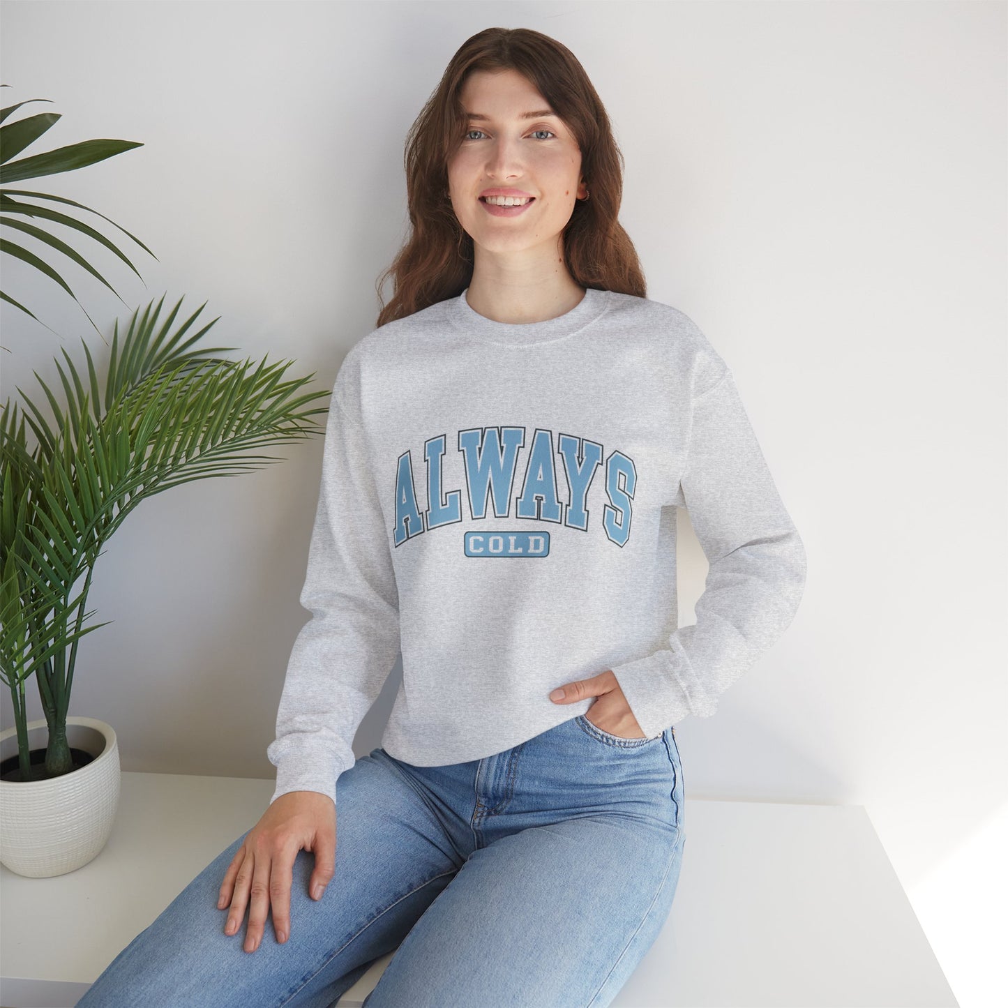 Always Cold Unisex Heavy Blend™ Crewneck Sweatshirt