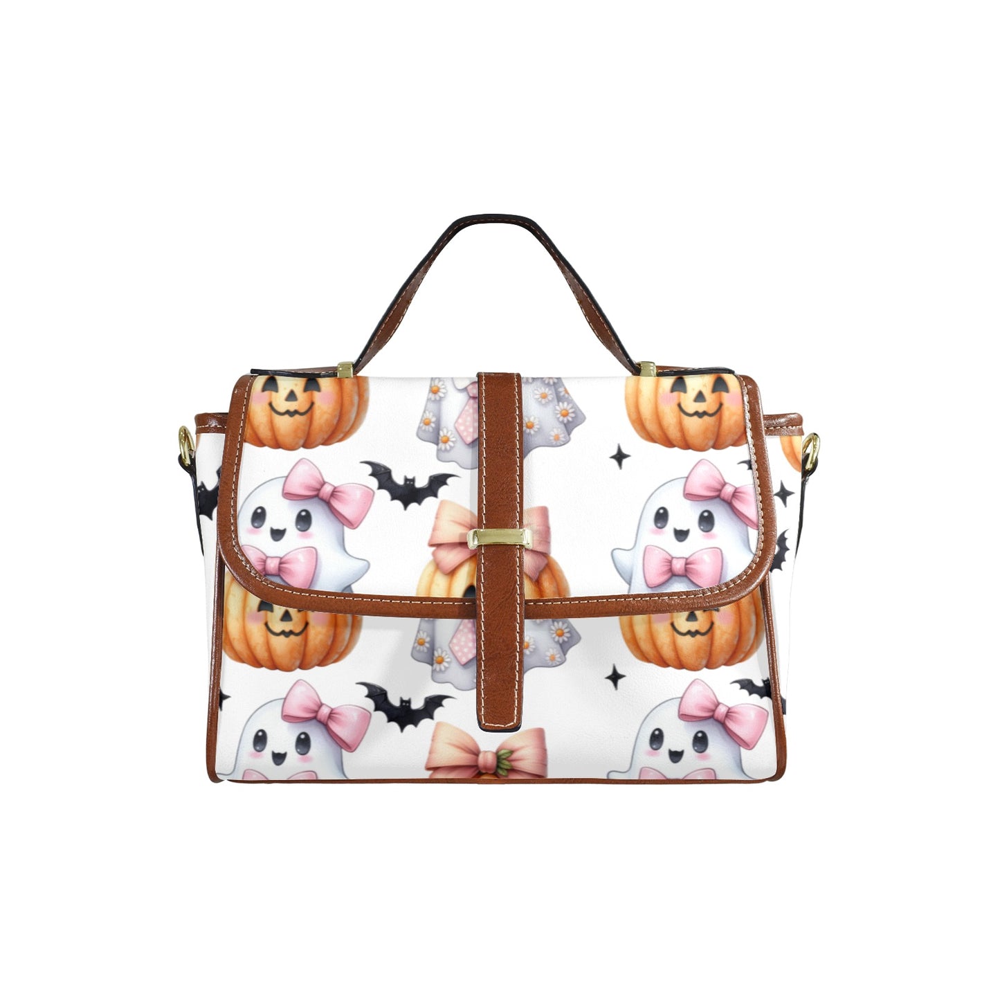 Ghost and Pumpkin Handbag