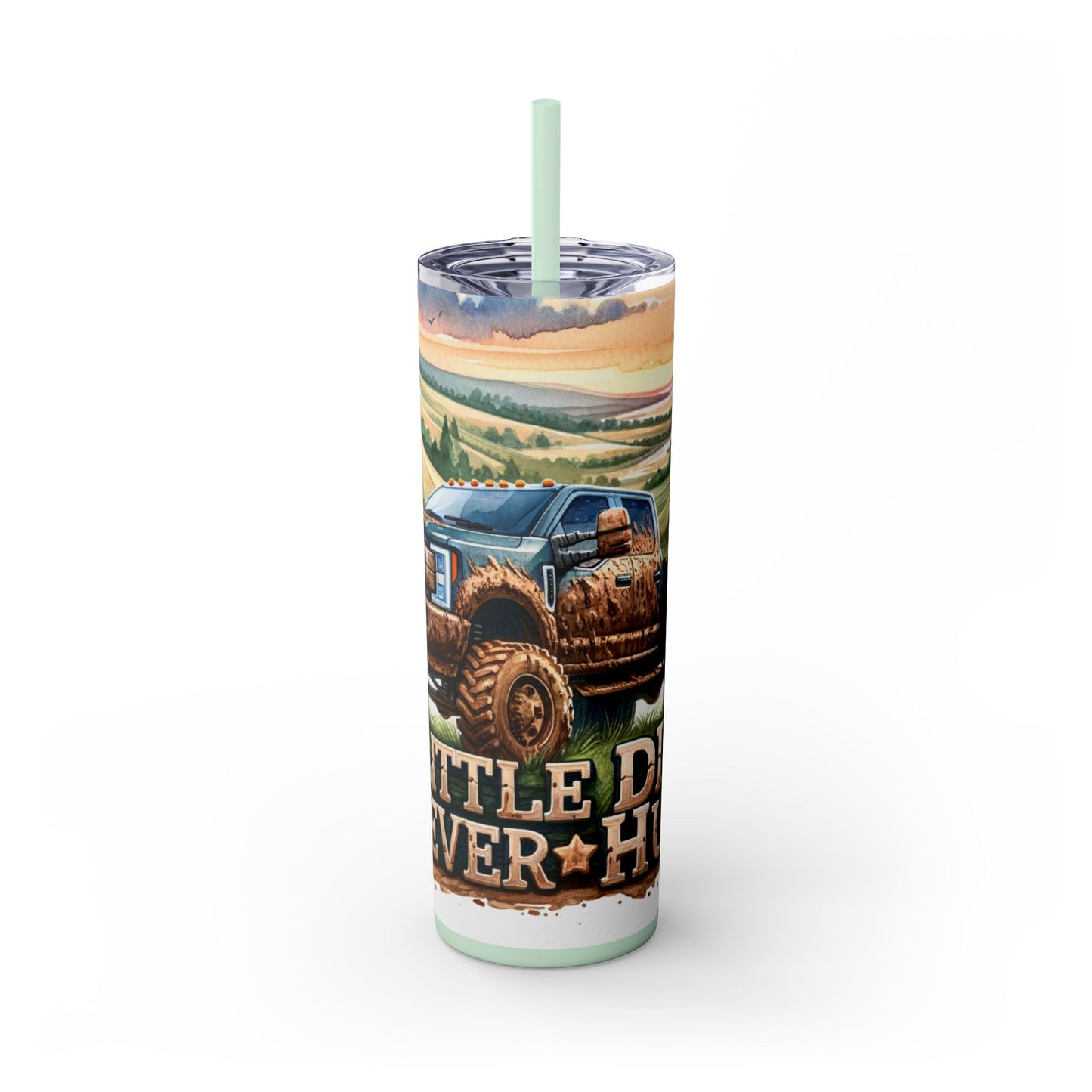 Skinny Tumbler with Straw, 20oz