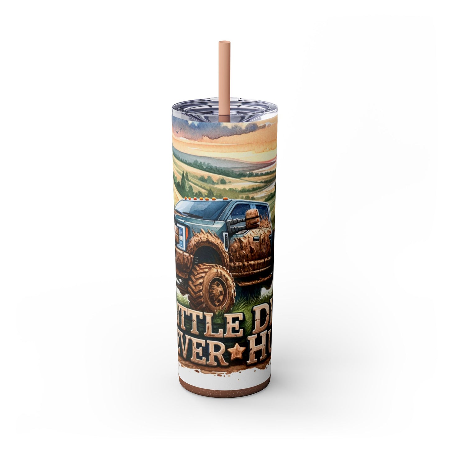 Skinny Tumbler with Straw, 20oz